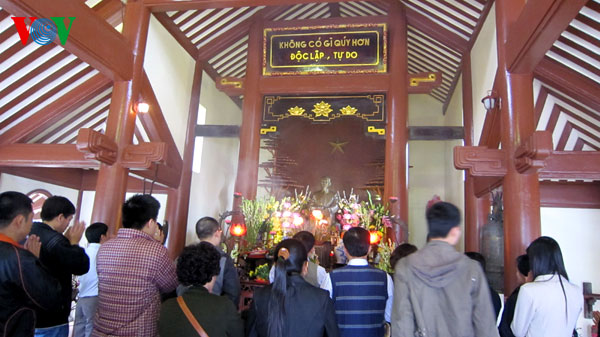 Uncle Ho Temple on sacred Ba Vi Mountain